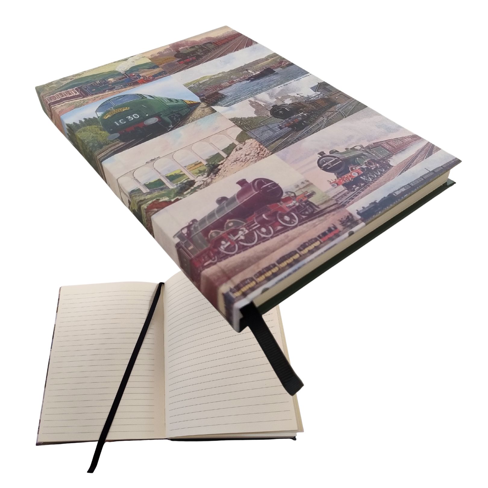 Vintage Postcard A5 Hardback Notebook